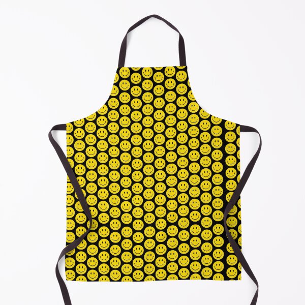 Item preview, Black and Yellow Smiley Face Happy Smile Have a Nice Day designed and sold by digitalvintage.