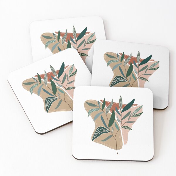 Item preview, Retro leaves designed and sold by heidikendrick.