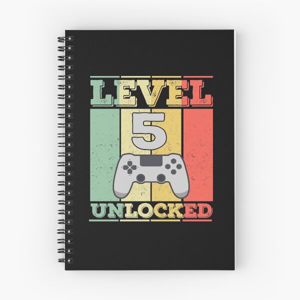 Item preview, 5th Birthday Level Unlocked awesome since 2016 designed and sold by totorino23.