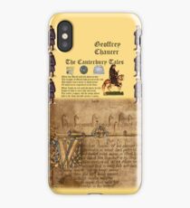 Chaucer's Canterbury Tales iPhone Case/Skin