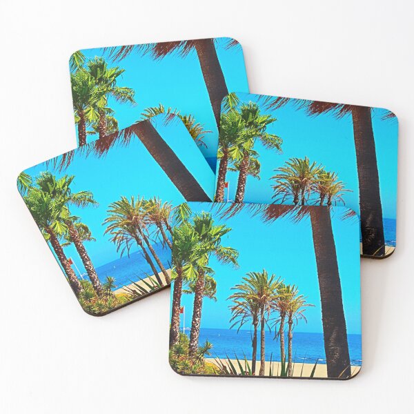Item preview, Palm Trees Beach Art designed and sold by NatureGo.