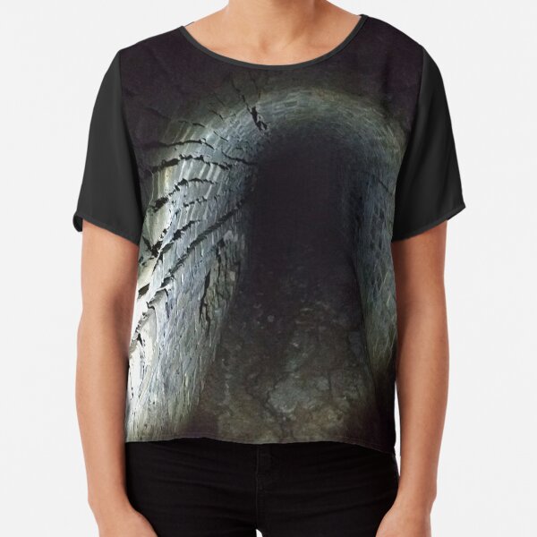 Canal tunnel, Darkness Chiffon Top