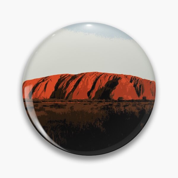 Artikelvorschau, Uluru - Ayers Rock - Ein riesiger roter Felsen entworfen und verkauft von Rock-Your-Body.