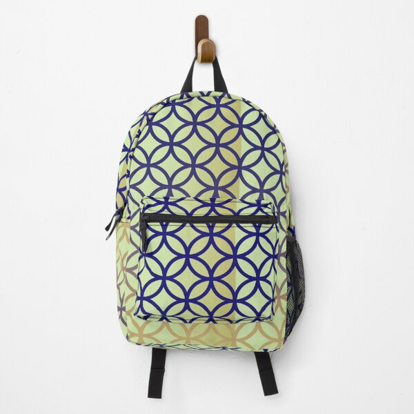 Item preview, Geometric modern navy green pattern designed and sold by Carolina Salazar.