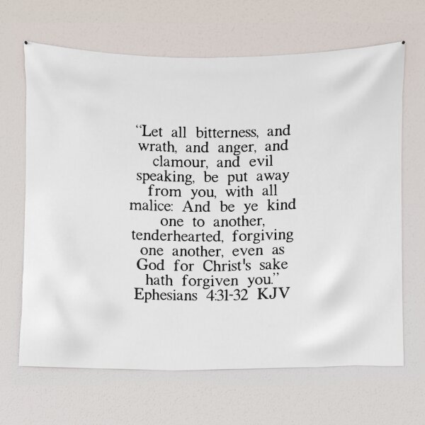 Item preview, Ephesians 4:31-32 KJV designed and sold by IBMClothing.