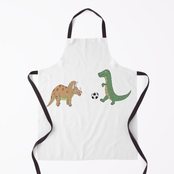 Item preview, 2 Cute Dinosaurs Playing Soccer designed and sold by iamhewho.