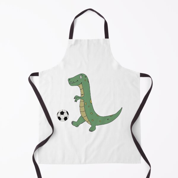 Item preview, Cute T-Rex Dinosaur Playing Soccer designed and sold by iamhewho.