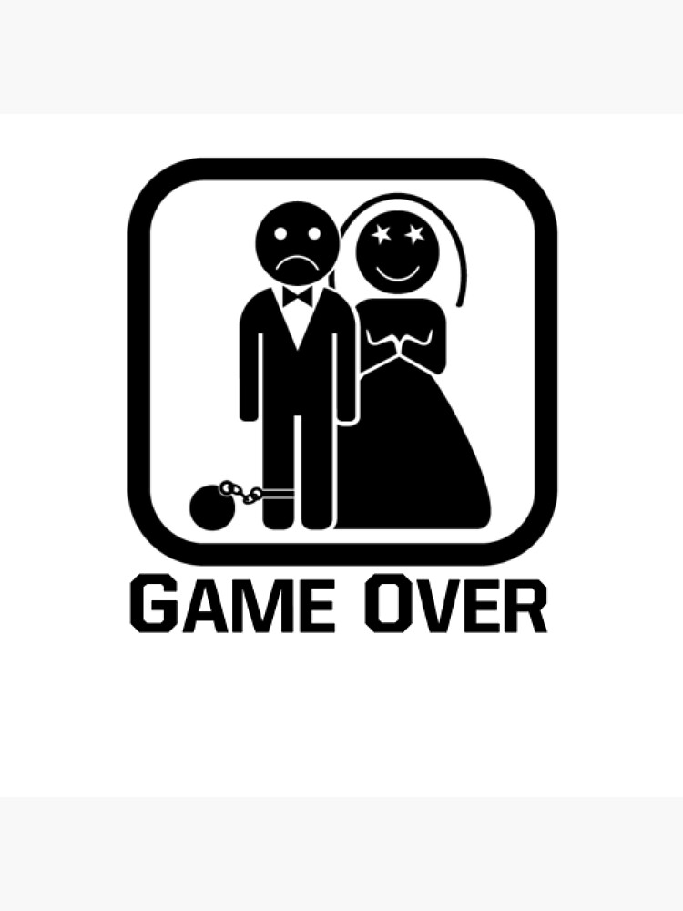 game over Poster for Sale by mrxene4