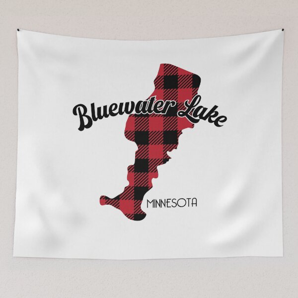 Item preview, Bluewater Lake, MN Plaid designed and sold by ilakethat.