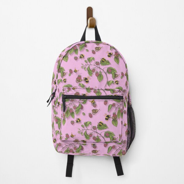 Item preview, Bees Blackberry Harvest on Sherbet PInk//Widdle Bitty Bees// Kim Marshall designed and sold by KimMarshall.