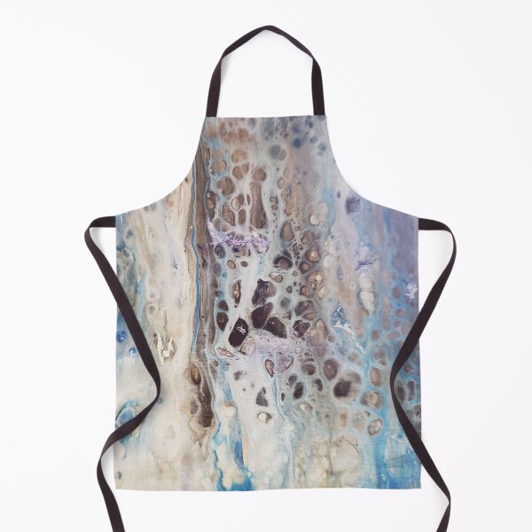 Item preview, Riverbed Abstract Paint Pour designed and sold by LivingArtBrenda.