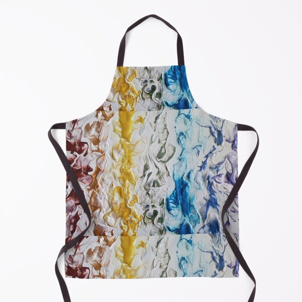 Item preview, Abstract Pearlescent Rainbow on White Background designed and sold by LivingArtBrenda.