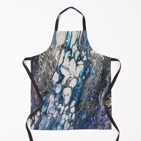 Item preview, Stormy Ocean Abstract Paint Pour designed and sold by LivingArtBrenda.
