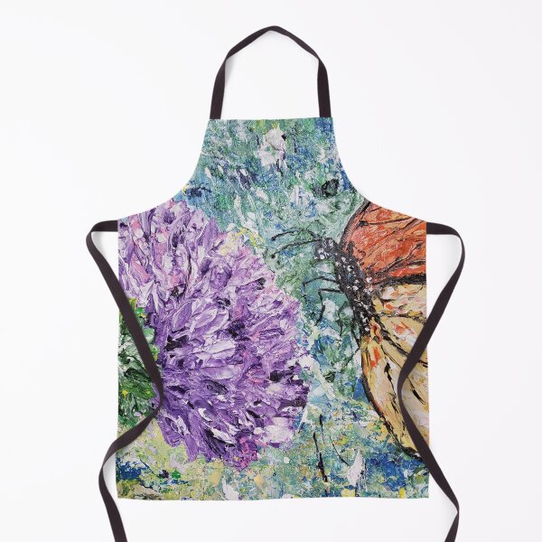 Artikelvorschau, Lila Wildflower und Monarchfalter entworfen und verkauft von LivingArtBrenda.