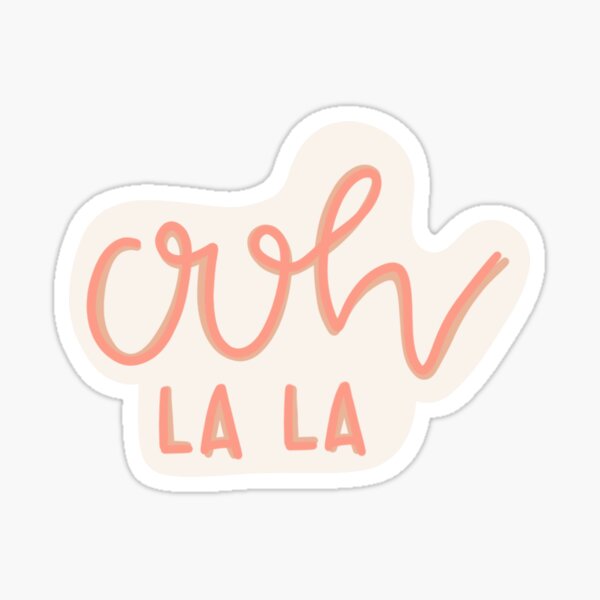 Ooh la la Beer Sticker for Sale by jayaSL