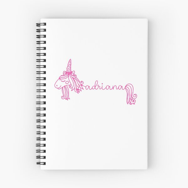 Item preview, Adriana Pink Unicorn Personalized Girl Name designed and sold by JaneApril.