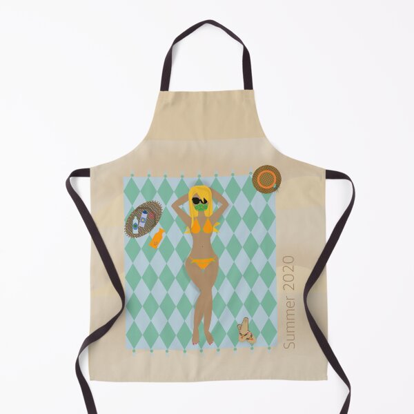 Item preview, The girl in the towel on the beach designed and sold by Carmelagaminde.
