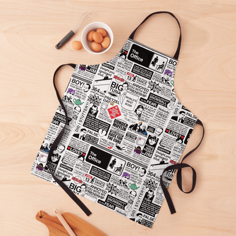 Wise Words From The Office - The Office Quotes (Variant) Apron