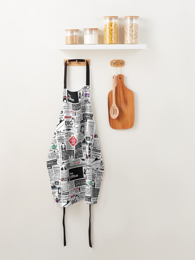 Alternate view of Wise Words From The Office - The Office Quotes (Variant) Apron