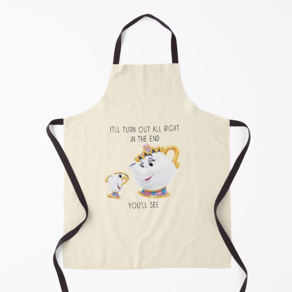 Item preview, Mrs. Pots Beauty and the Beast Quote designed and sold by Julitortellini.