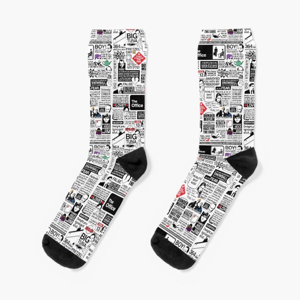 Wise Words From The Office - The Office Quotes (Variant) Socks