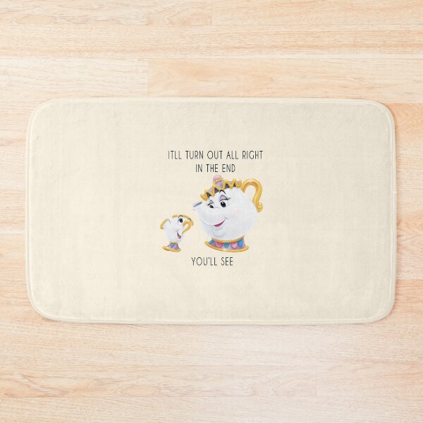Item preview, Mrs. Pots Beauty and the Beast Quote designed and sold by Julitortellini.