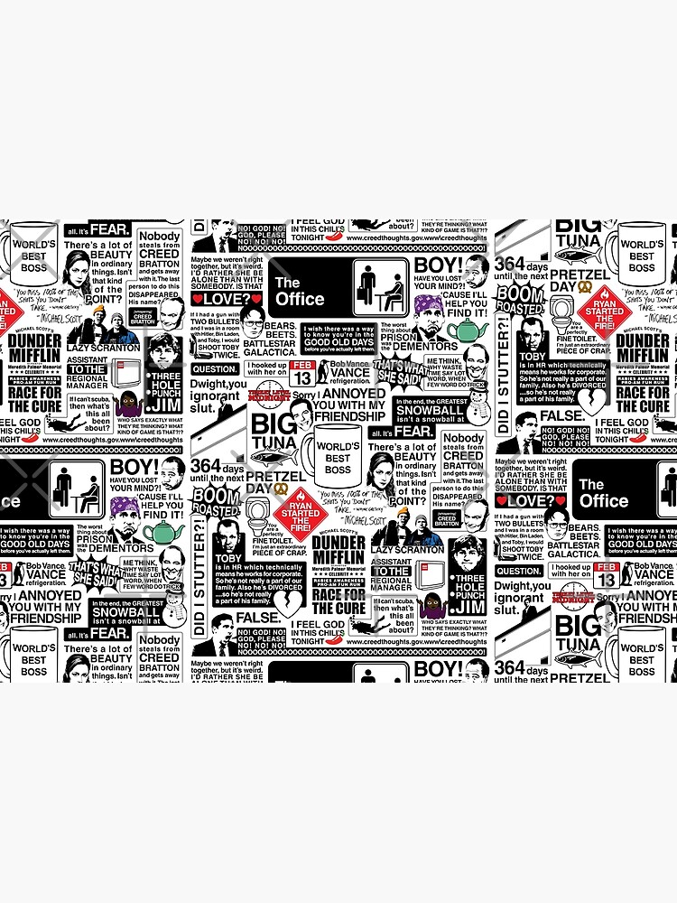 Wise Words From The Office - The Office Quotes (Variant) by huckblade