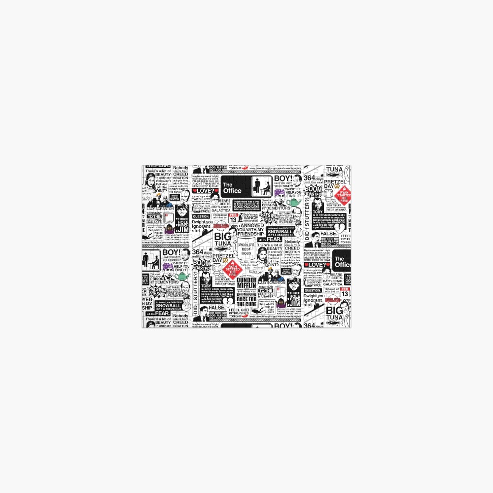 Wise Words From The Office - The Office Quotes (Variant) Jigsaw Puzzle