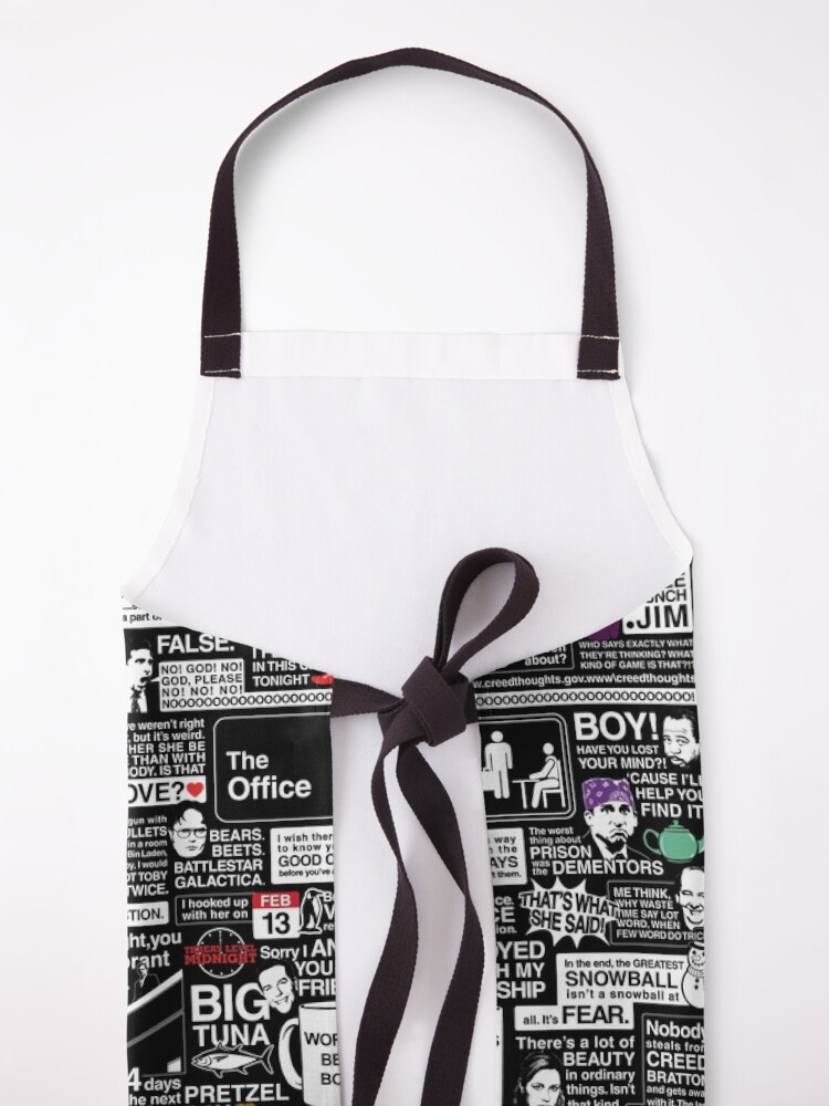 Alternate view of Wise Words From The Office - The Office Quotes Apron