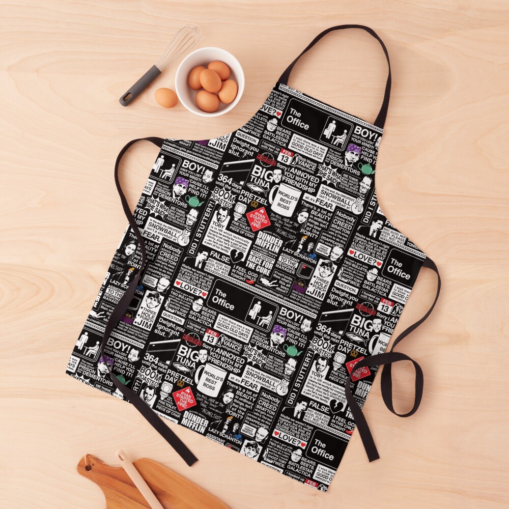 Wise Words From The Office - The Office Quotes Apron