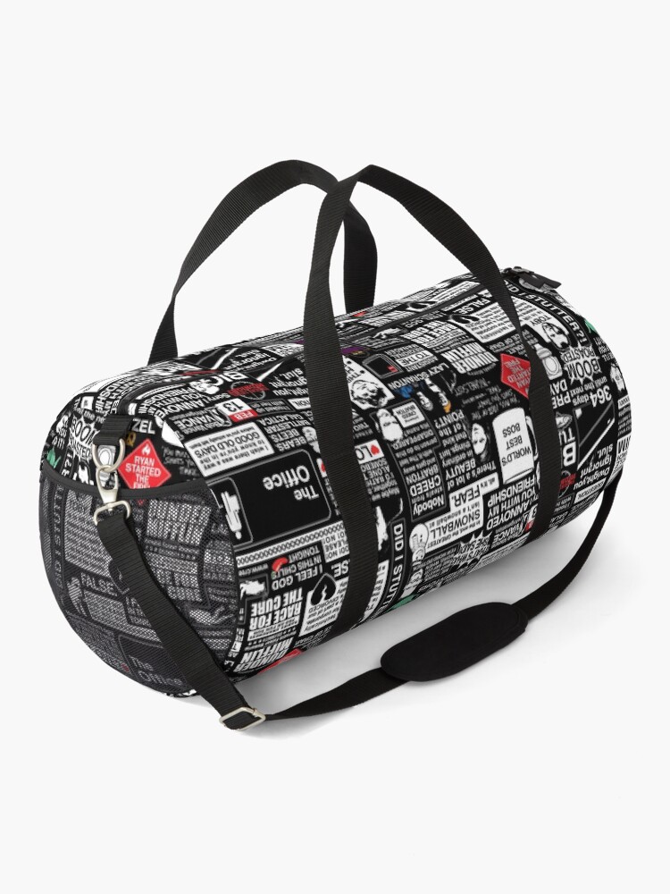 Alternate view of Wise Words From The Office - The Office Quotes Duffle Bag