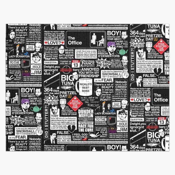 Wise Words From The Office - The Office Quotes Jigsaw Puzzle