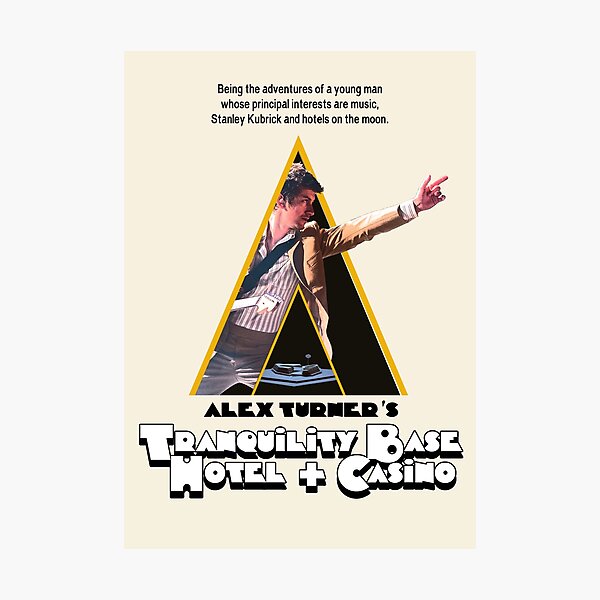 Arctic Monkey's TBH+C Poster Photographic Print
