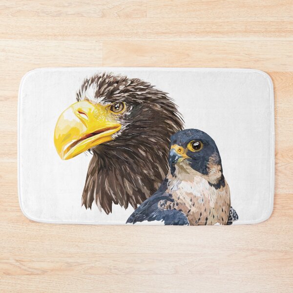 Item preview, Giant pigargo and peregrine falcon designed and sold by obscurite.