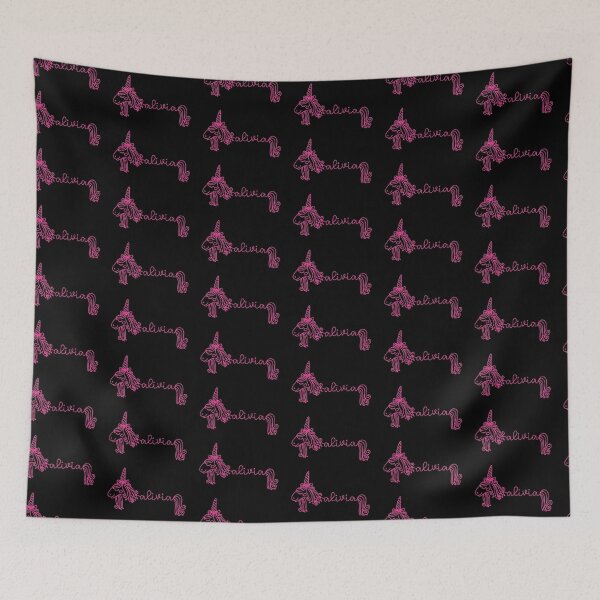 Item preview, Adaline Pink Unicorn Personalized Girl Name designed and sold by JaneApril.