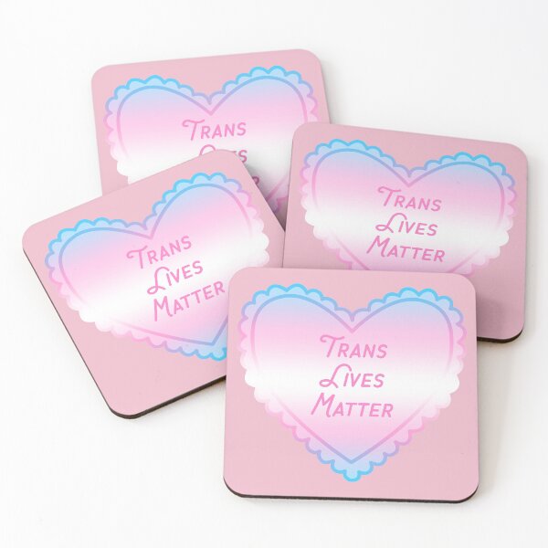 Item preview, trans lives matter heart designed and sold by prismatic paper co.