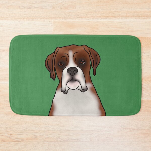 Item preview, Boxer Dog Portrait - Green designed and sold by JadeMadeThis.