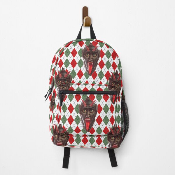 Item preview, ugly christmas krampus plaid designed and sold by Gossip Rag.