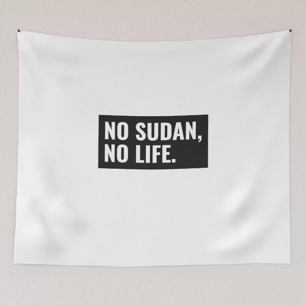 Item preview, NO SUDAN NO LIFE Stylish Design تصميم سوداني designed and sold by ArabCorner.