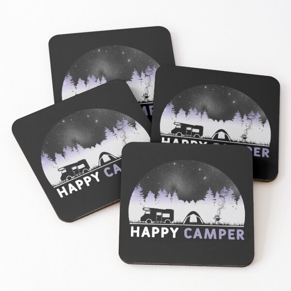 Item preview, Happy Camper, special gift for Campers or Van lifers, Modern Nomads, Van Lovers, Mountaineers designed and sold by BELASKRI STORE.