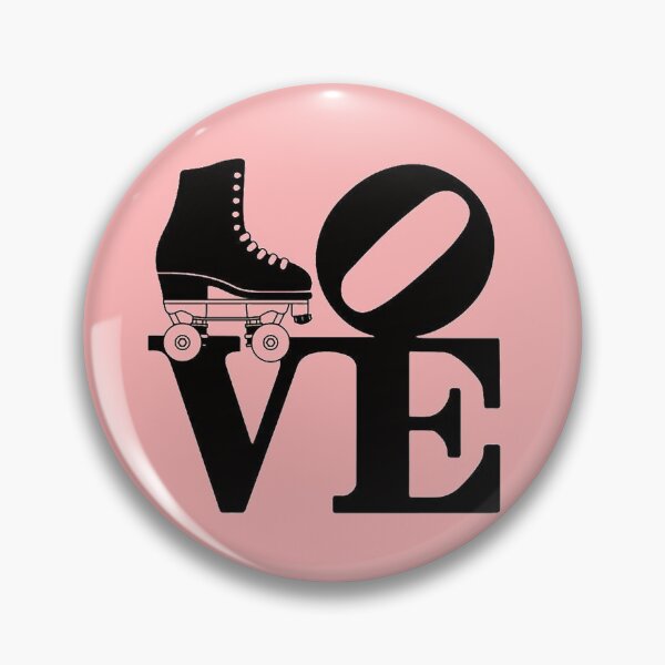 Item preview, Pink Love roller skate designed and sold by saposzer.