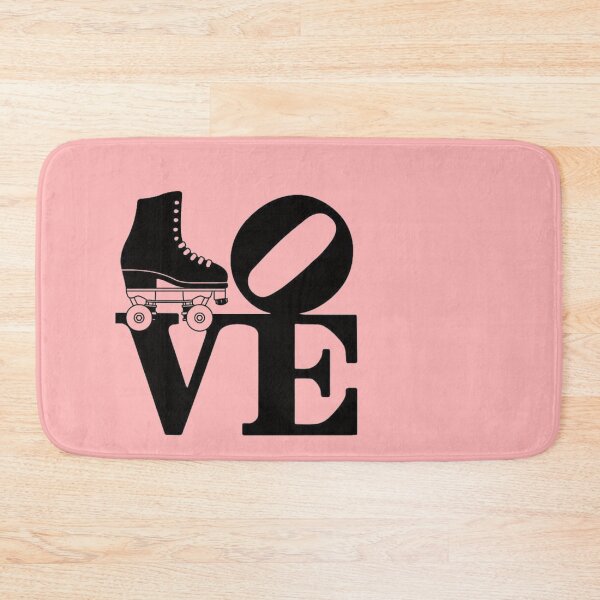 Item preview, Pink Love roller skate designed and sold by saposzer.