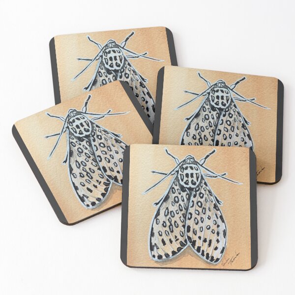 Item preview, Giant Leopard Moth designed and sold by Kristin (Thornton) Barker.