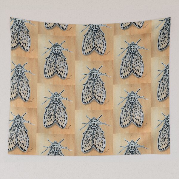 Item preview, Giant Leopard Moth designed and sold by Kristin (Thornton) Barker.