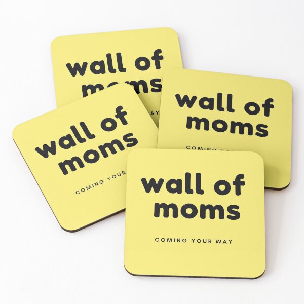 Item preview, Wall of Moms Protest Movement Political Opposition designed and sold by NancyMerkle.