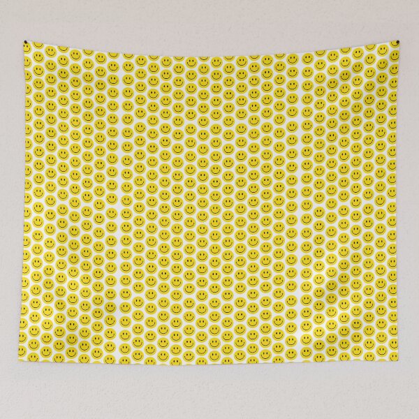 Item preview, Smile Yellow and White Smiley Face Positivity designed and sold by digitalvintage.