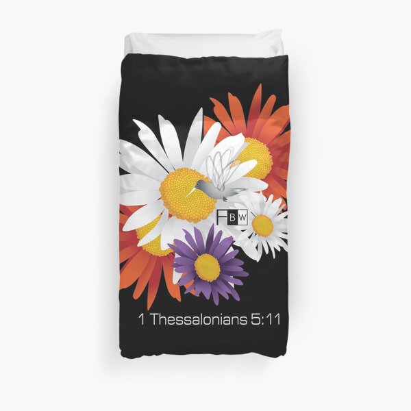 Encourage Floral Duvet Cover