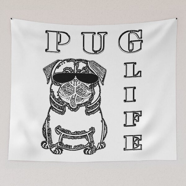 Item preview, Pug Life designed and sold by TeesFashion.