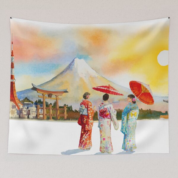 Item preview, Japan painting designed and sold by Kaixiu-Art.