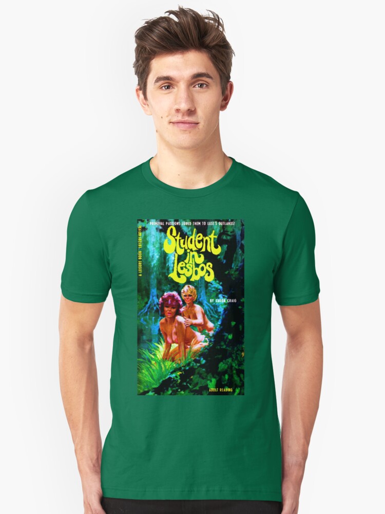Alternate view of "Student In Lesbos" Slim Fit T-Shirt